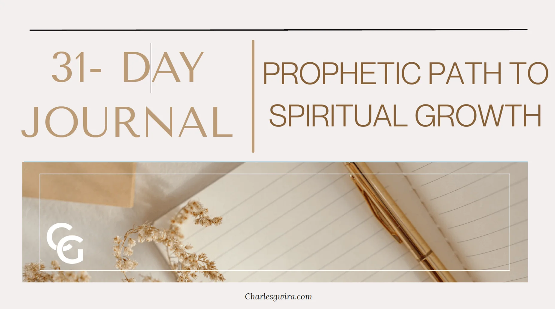 31 Day Prophetic Journal