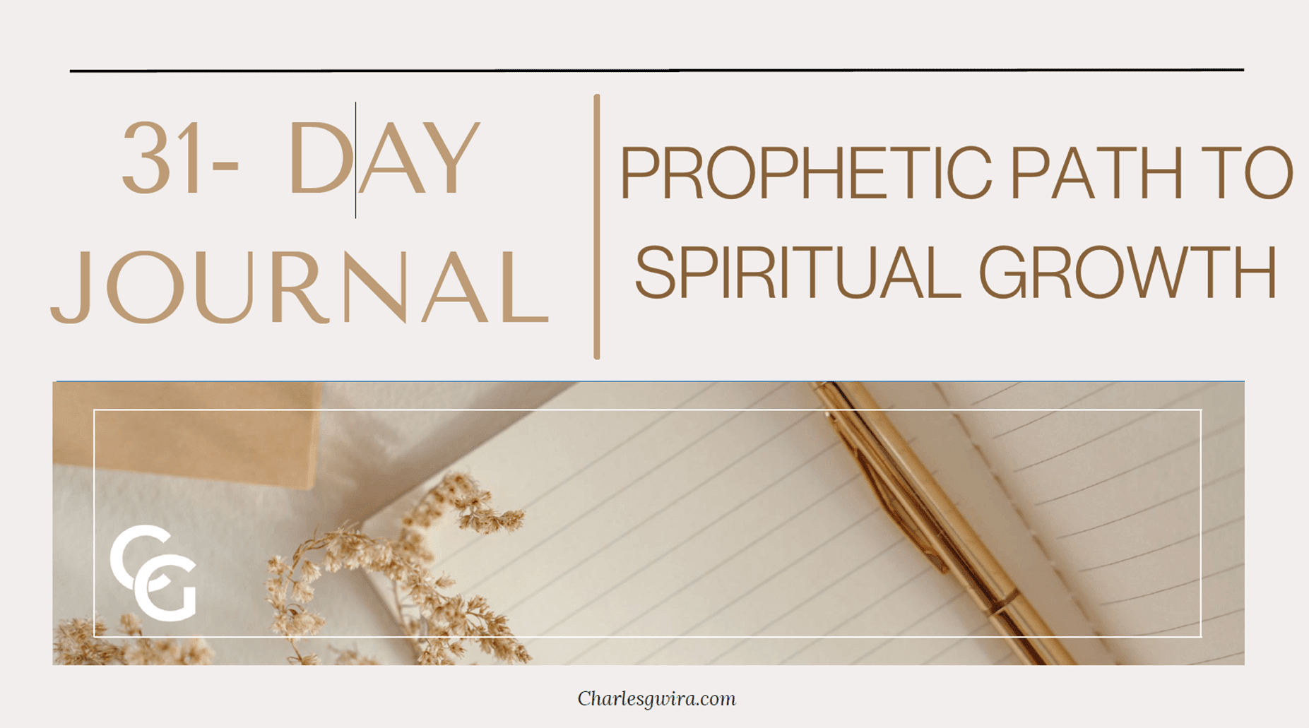 31 Day Prophetic Journal